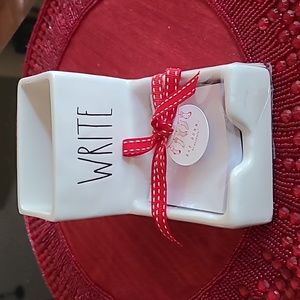 🖊Rae Dunn  Note & Pen Caddy